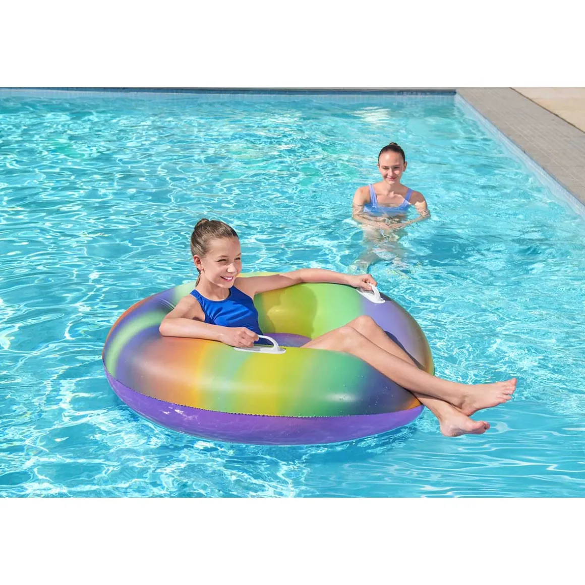 Bestway® Rainbow Swim Tube 1.19 m
