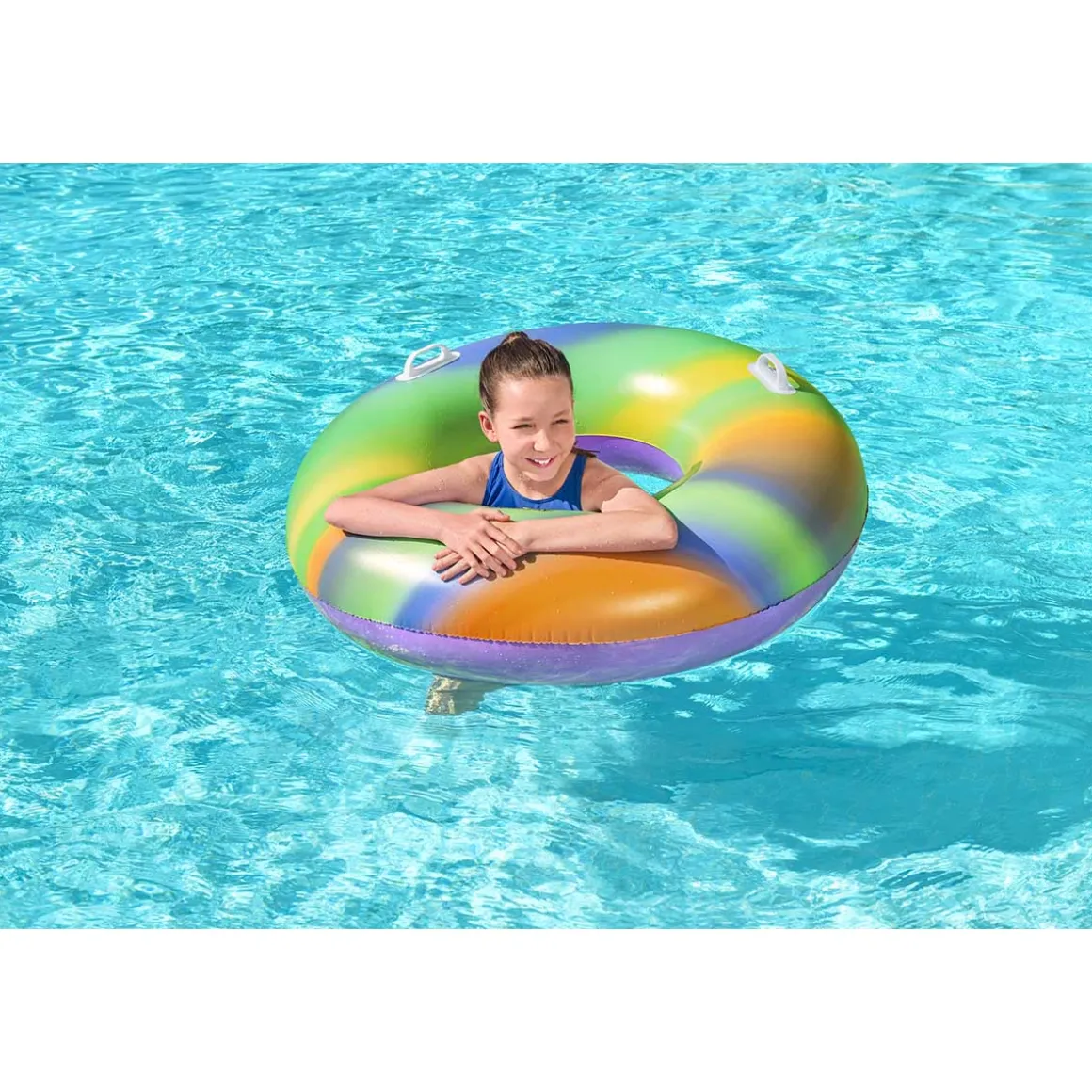 Bestway® Rainbow Swim Tube 1.19 m