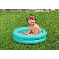 Bestway® Round Double Ring Inflatable Kiddie Pool 61 cm x 15 cm