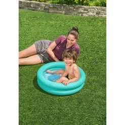 Bestway® Round Double Ring Inflatable Kiddie Pool 61 cm x 15 cm
