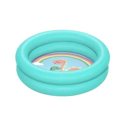 Bestway® Round Double Ring Inflatable Kiddie Pool 61 cm x 15 cm