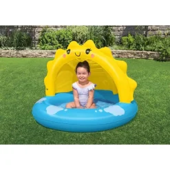 Bestway® Sunny Days™ Inflatable Shaded Kiddie Pool 1.01 m x 97 cm x 71 cm