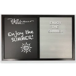 Blackboard and Text Board Combo