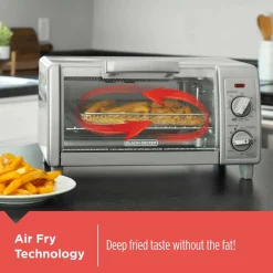 BLACK+DECKER | Crisp 'N Bake Air Fry 4-Slice Toaster Oven