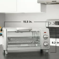 BLACK+DECKER | Crisp 'N Bake Air Fry 4-Slice Toaster Oven