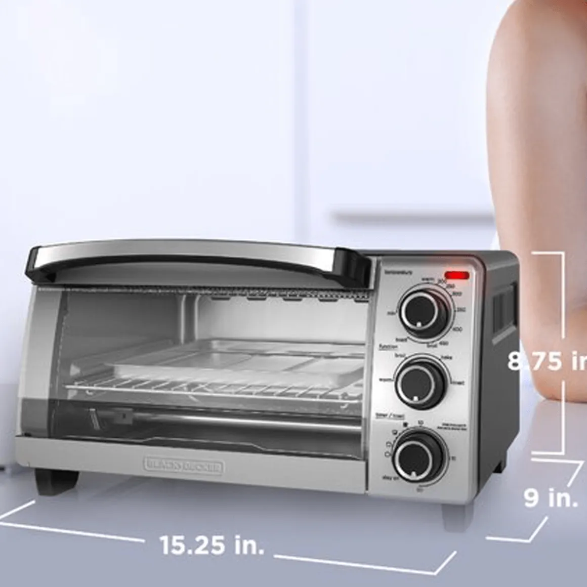 BLACK+DECKER | 4-Slice Convection Oven