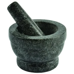 Black Marble Mortar and Pestle Set