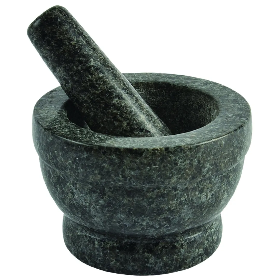 Black Marble Mortar and Pestle Set