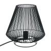 Black Metal Wire Lamp | Cone