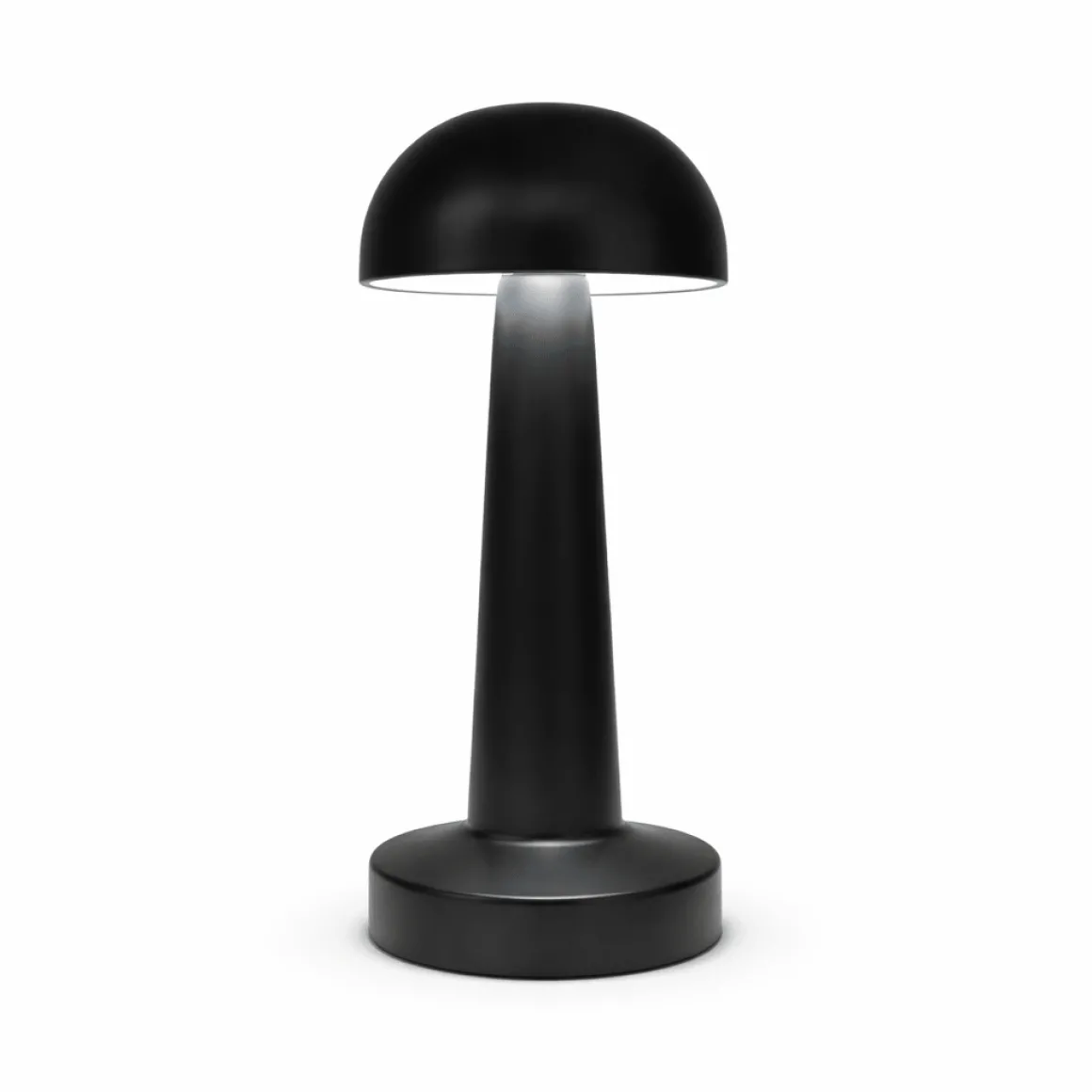 Black Minimalist Table Lamp – Modern Compact Accent Light