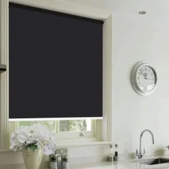 Blackout Roller Shades | Black