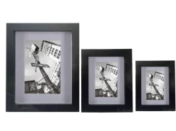 Black Picture Frames -3 Sizes