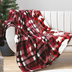 Blanket Timber Lodge Velour