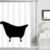 Blue - Bain Shower Curtains 70x72