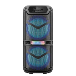 Bluetooth Wireless Speaker/fm/usb Karaoke Mic Input 30w