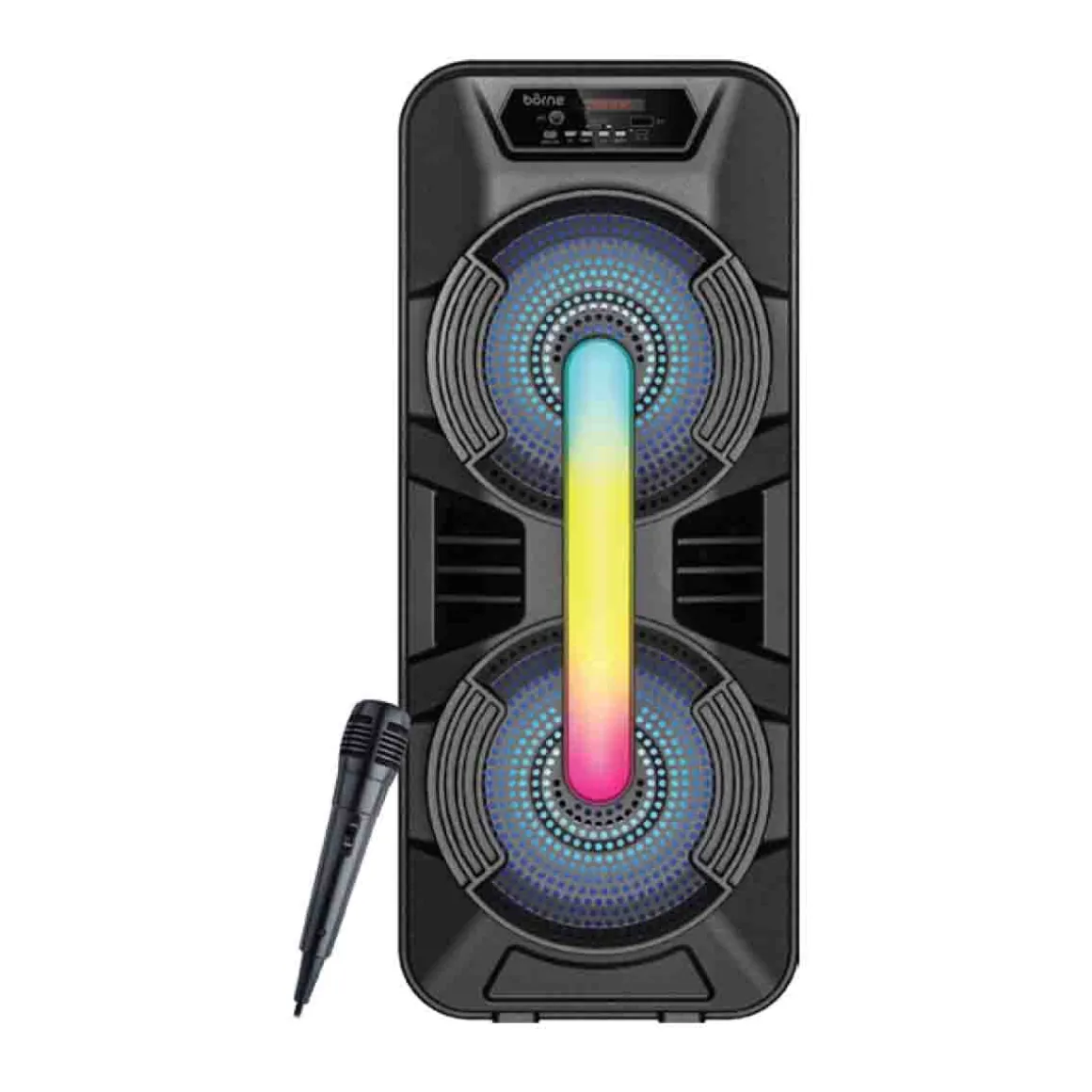 Bluetooth Wireless Speaker 30w-fm Radio-usb-karaoke Mic