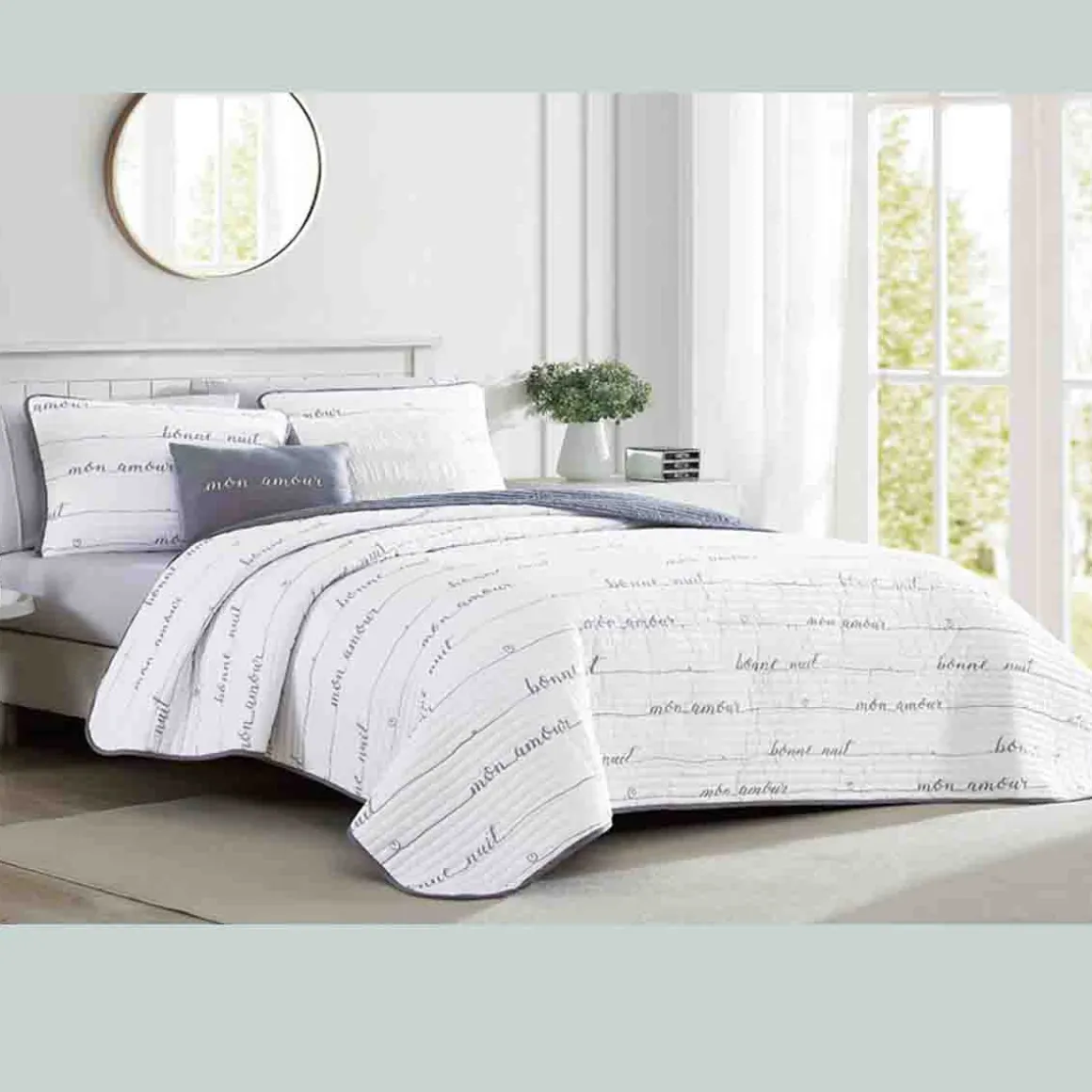 Bonne Nuit 5 PCS Quilt Set