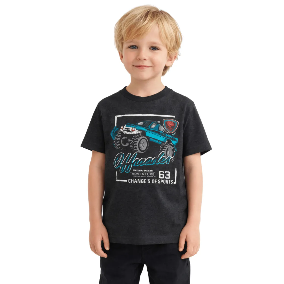 Boys’ Graphic & Essential Cotton T-Shirt