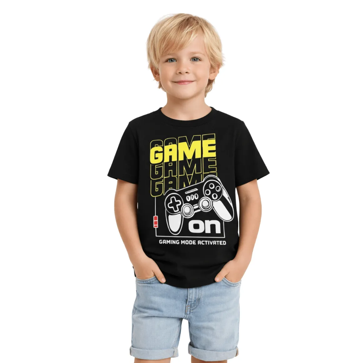 Boys’ Graphic & Essential Cotton T-Shirt