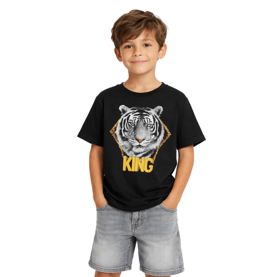 Boys’ Graphic & Essential Cotton T-Shirt