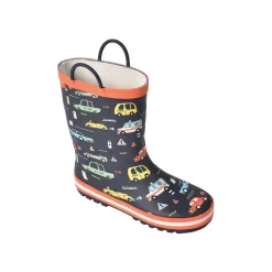 Boys Rubber Boots With Car