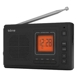 bōrne - 12 Band Portable AM/FM Radio