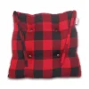 Buffalo Plaid -Chair Pad 17x17