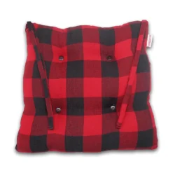 Buffalo Plaid -Chair Pad 17x17