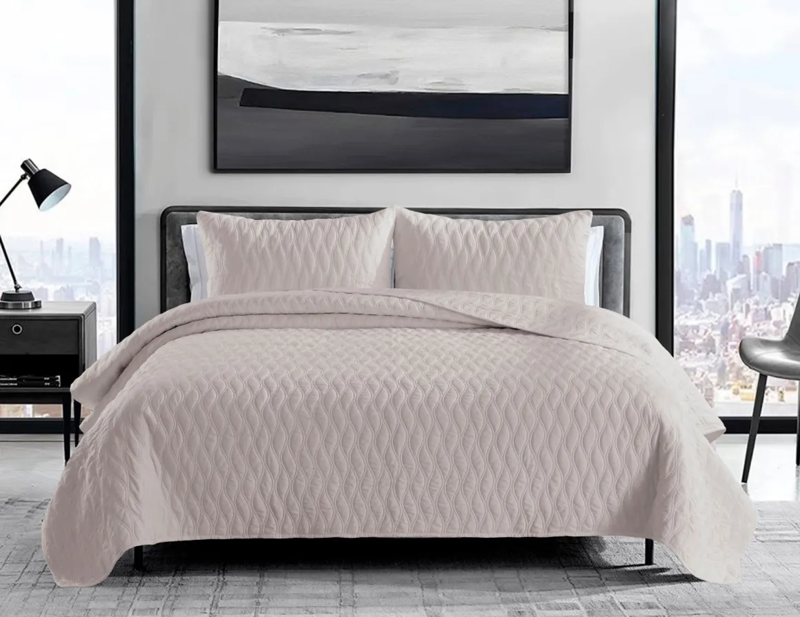 CALVIN 3pcs Quilt Set
