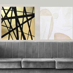 Canvas Hand Painted 80x80cm