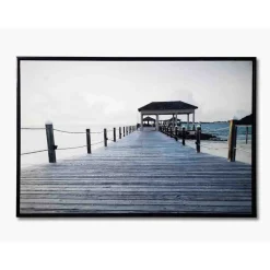Canvas Print Lake Scene 60x90
