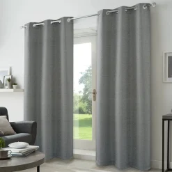 Carlton - Set of 2 Jacquard Grommet Top Panels