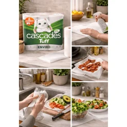 Cascades Tuff Enviro Jumbo Paper Towels – 6 Rolls