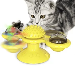 Cat Suction Base Pivot Toy