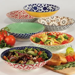 Ceramic Bowl 8.25in Printed