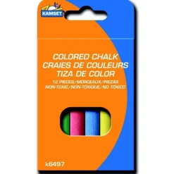 Chalk - Coloured, 12 Pcs