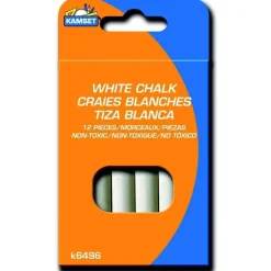 Chalk - White, 12 Pc