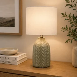 Chevron Table Lamp