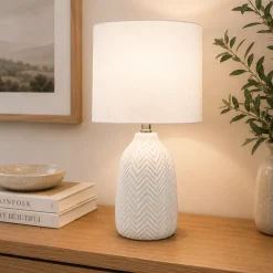 Chevron Table Lamp