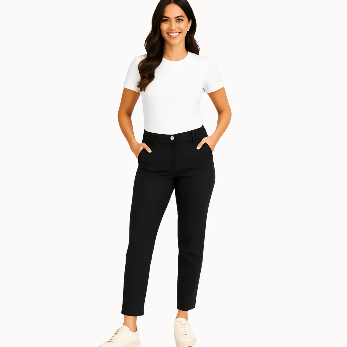 Classic Tailored Ankle Pants