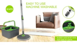 Cleaning Mop And Bucket Set