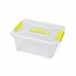 Clear Plastic Storage Box with Clip Lid (5L / 15L / 20L)