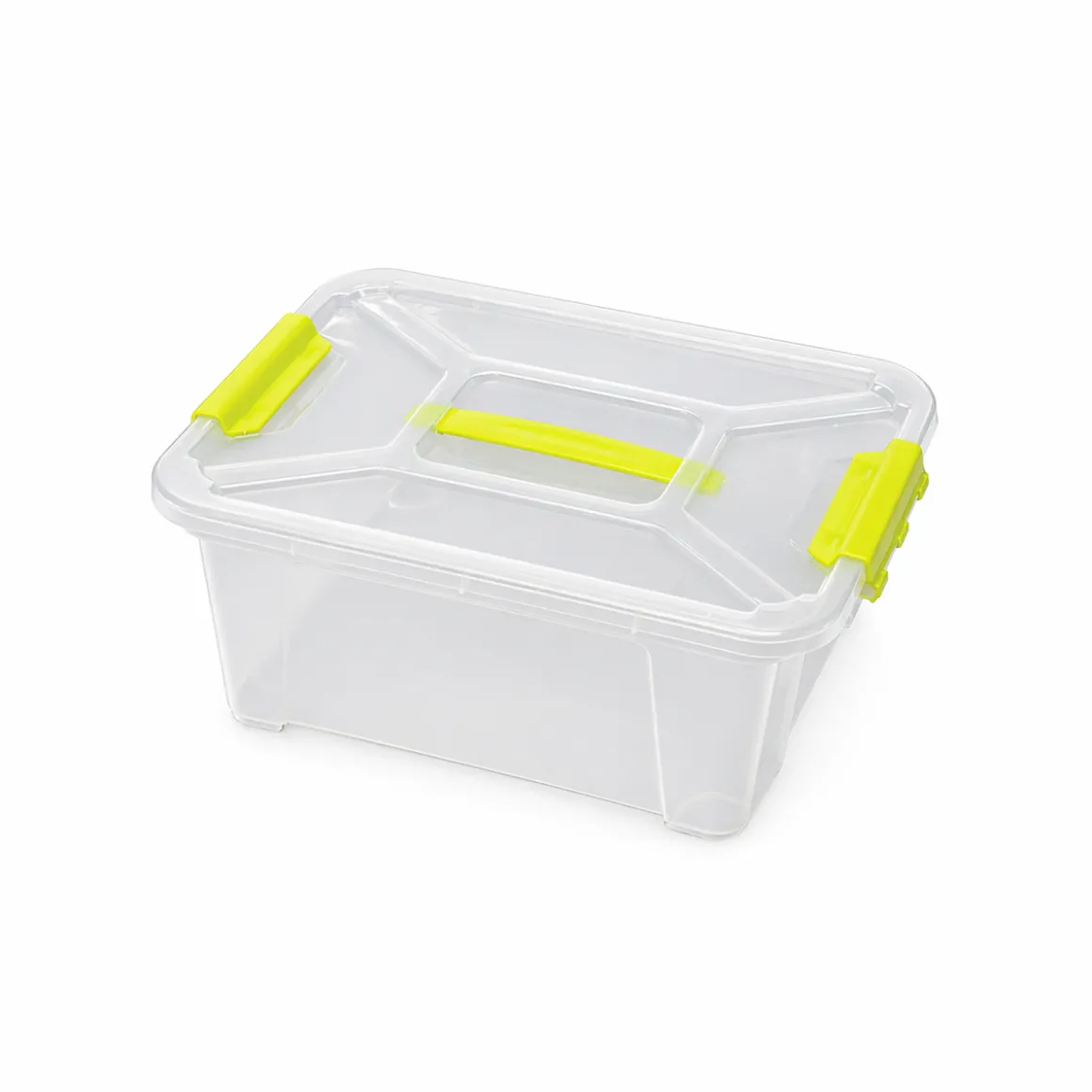 Clear Plastic Storage Box with Clip Lid (5L / 15L / 20L)