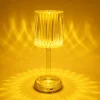 Clear Ribbed Table Lamp – Modern Decorative Accent Light