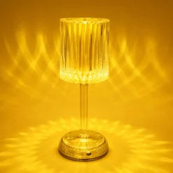 Clear Table Lamp – Minimalist Decorative Accent Light