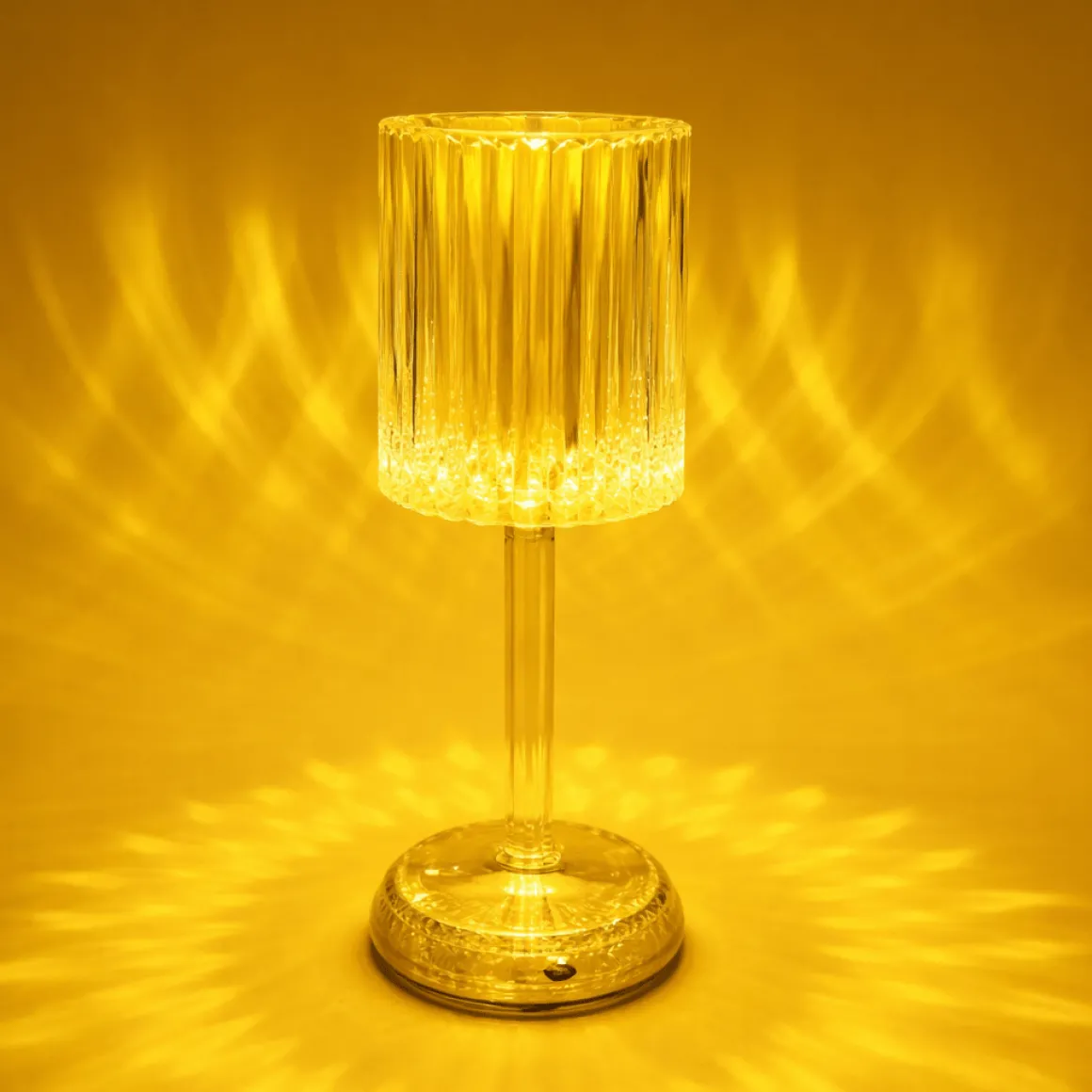 Clear Table Lamp – Minimalist Decorative Accent Light