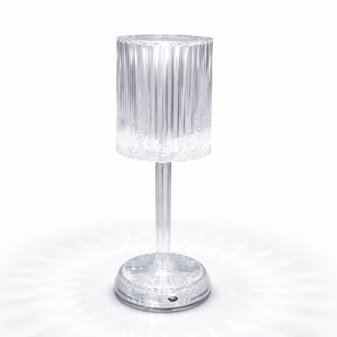 Clear Table Lamp – Minimalist Decorative Accent Light