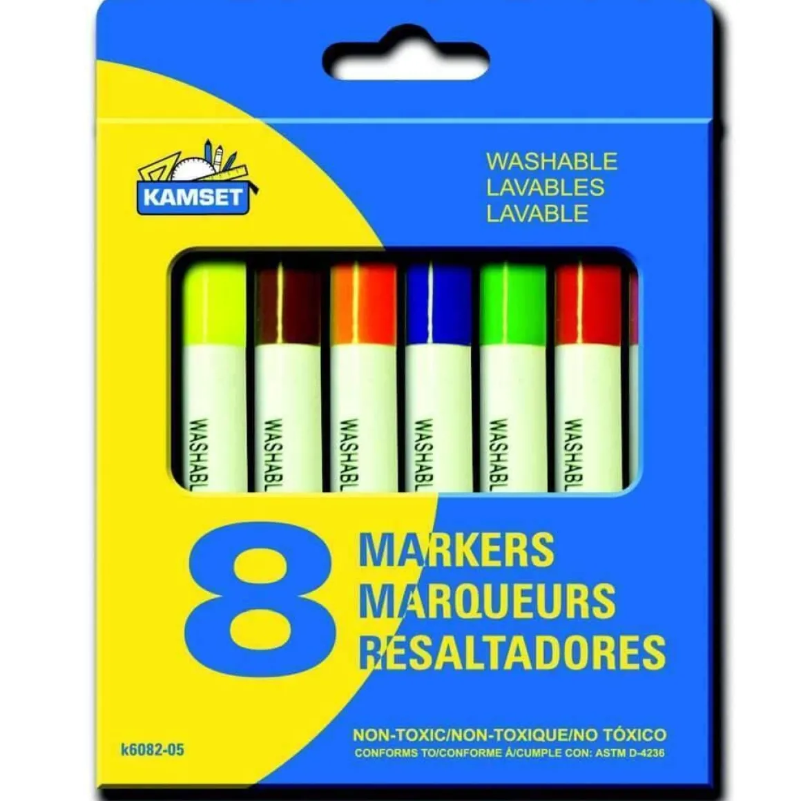 Color Markers 8 Jumbo