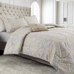 Comforter 4pc Lynn Grey