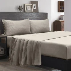 Comfort Sheet Set Asst Bordure Dobby